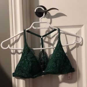 Forest Green Lace Victoria’s Secret Bralette
